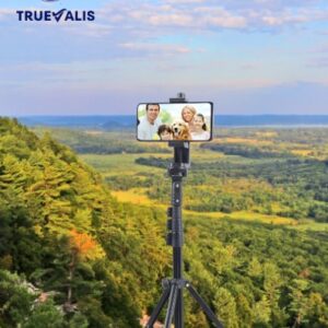 truevalis adjustable tripod stand for smartphones